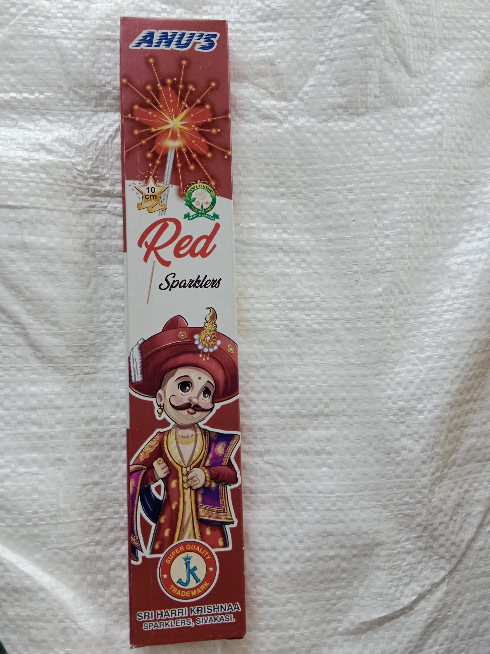 10 Cm Red (10 pcs)